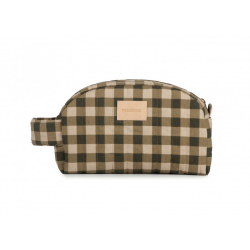 Trousse de toilette imperméable Hyde Park Green Checks