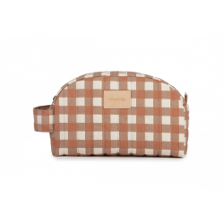 Trousse de toilette imperméable Hyde Park Terracotta Checks