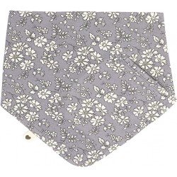 Bavoir Bandana Bibs x Liberty Capel Fossil Grey Mix