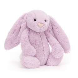 Peluche Bashful Bunny Lilac Médium