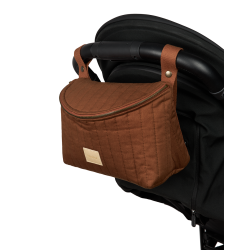 Organisateur de poussette 2 en 1 - Hyde Park Brick Brown