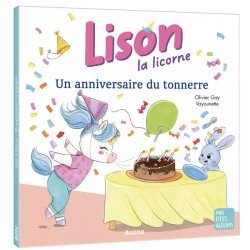 Mes P’tits Albums Lison anniversaire tonnerre