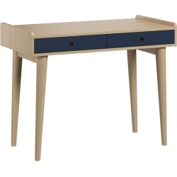 Bureau avec deux tiroirs Retro - VOX indigo