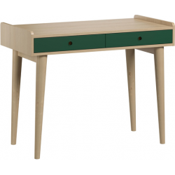 Bureau avec deux tiroirs Retro - VOX vert