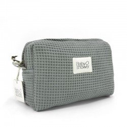 Trousse de toilette Camila Waffle Grey