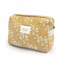 Trousse de toilette Camila Capel Mustard