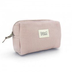 Trousse de toilette Camila Waffle Rose