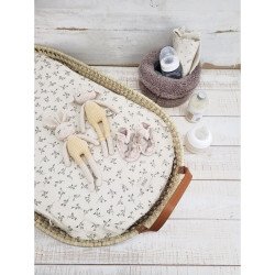 Serviette à langer Olive Bloom