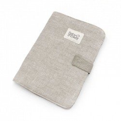 Protège carnet de santé Knot 100% Linen