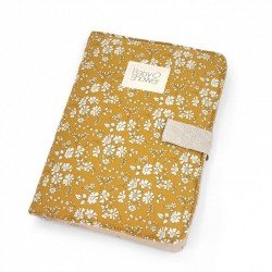 Protège carnet de santé Knot Capel Mustard