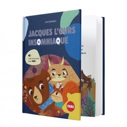 Livre Faba "Jacques L'ours Insomniaque"