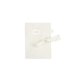 Protège carnet de santé Lin Français Off White