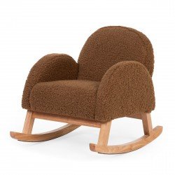 Rocking chair pour enfant Teddy Brun