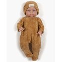 Bambini - Dors bien Angelo et son bonnet en velours Nikky Camel
