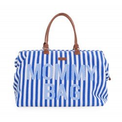 Mommy bag Rayures Bleu Electrique