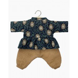 Babies - Ensemble Ophélia et pantalon Gaston Marguerite Réglisse