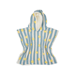 Collection LOULOU - Poncho de bain Bleu