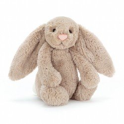 Peluche Bashful Bunny Beige Médium