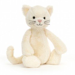 Peluche Bashful Cream Kitten Médium