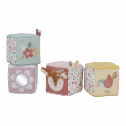 Lot de 4 cubes doux Fairy Garden