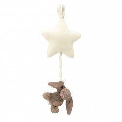 Mobile Musical Bashful Bunny Star Beige