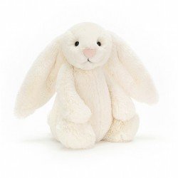 Peluche Bashful Bunny Cream Médium