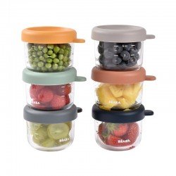 Set de 6 portions en verre 150ml