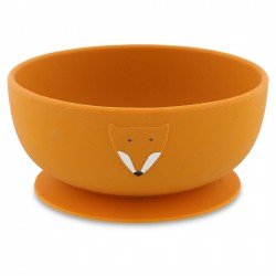 Bol en silicone avec ventouse Renard