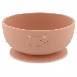 Bol en silicone avec ventouse Chat