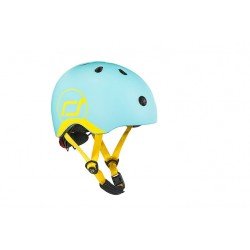 Casque Scoot and ride Bleu Myrtille