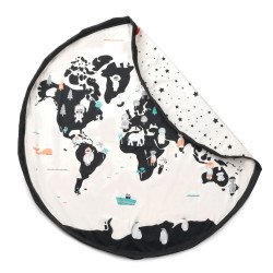 Sac/tapis de jeu Carte du monde