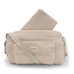 Sac pour poussette avec tapis à langer Camila Feel Blush