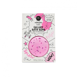 Boule de Bain Galaxy Rose - Points violet