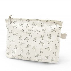 Super Pochette Olive Bloom Canvas