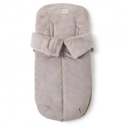 Chancelière poussette Polaire Eskimo Suede Blush