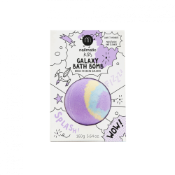 Boule de Bain Galaxy Violet - Jaune - Bleu