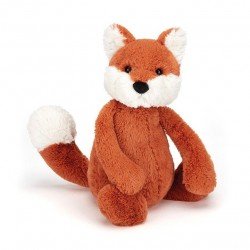 Peluche Bashful Fox Cub Médium