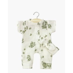 Babies - Combinaison Lili et son headband en gaze de coton Gui