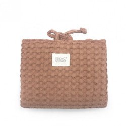 Mini Tapis à langer Audrey Gofre Cinnamon