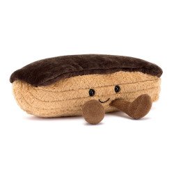 Peluche Amuseables Etienne Eclair au chocolat