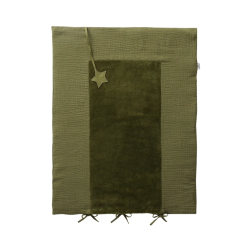 Housse de matelas à langer 60x80cm - Mix and Match Fougère