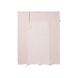 Housse de matelas à langer 60x80cm - Mix and Match Rose Blush
