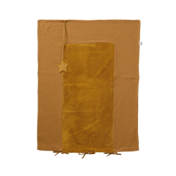 Housse de matelas à langer 60x80cm - Mix and Match Havane