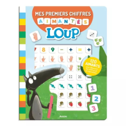 Mon Aventure Aimantée Mes premiers chiffres aimantés Loup