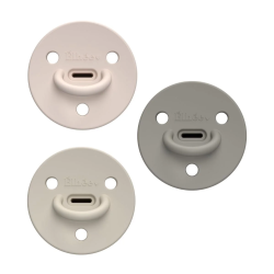 Pack de 3 sucettes Choochoo Besty 6 mois +