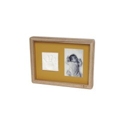 Cadre Empreinte Classique Daisy Ochre