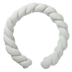 Tresse de lit Mix & Match rayé galet