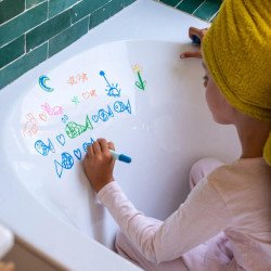 5 Crayons de Cire Lavable