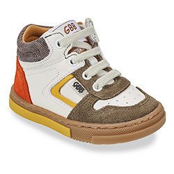 Chaussures Dinis Taupe blanc