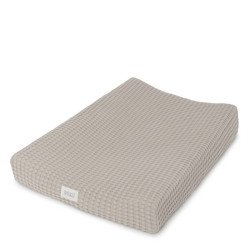 Housse de matelas à langer Gofre Latte